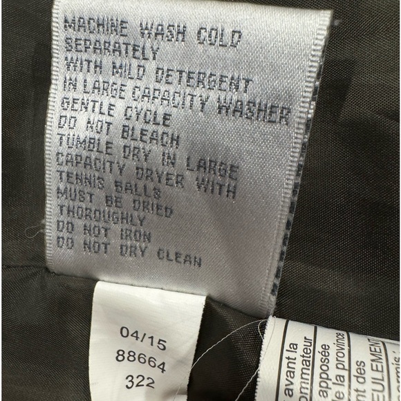 Larry Levine Women's Long Down Puffer Coat w/Side Tabs & Hood, XS, Army Green - Picture 8 of 16